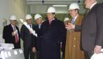 El consejero Aliaga visita la empresa Polidux de Monzón que ha desarrollado una nueva tecnología EPS
