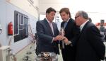 El consejero de Industria, Comercio y Turismo del Gobierno de Aragón, Arturo Aliaga, ha inaugurado las instalaciones de la empresa ACE DuraFlo España