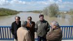 El presidente del Gobierno de Aragón visita la Ribera Alta del Ebro
