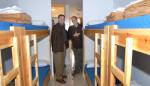 El presidente de Aragón, Marcelino Iglesias, ha inaugurado el refugio de Riglos, con capacidad para 80 personas