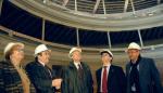 El presidente del Gobierno de Aragón visita las obras del Edificio Paraninfo