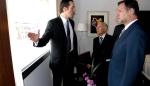 El presidente del Gobierno de Aragón, Marcelino Iglesias, ha inaugurado el núcleo rehabilitado de Isin