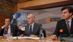 Imágenes de la presentación del servicio de interpretación telefónica de Aragón Exterior