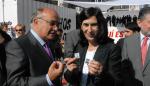 La consejera de Servicios Sociales asiste a la inauguración de la Caravana de los Derechos Humanos 