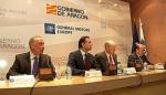 Rueda de prensa del Gobierno de Aragón y General Motors
