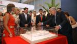 El consejero de Industria, Comercio y Turismo, Arturo Aliaga, ha inaugurado la Feria de Muestras de Calatayud