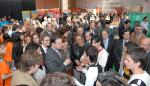 El presidente, Marcelino Iglesias, inaugura el segundo Salón de Educación, Formación y Empleo