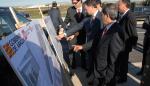Iglesias inaugura el Polígono Industrial "El Espartal" de El Burgo de Ebro

