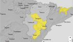 Aviso amarillo por tormentas 