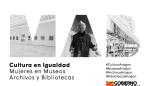 El Gobierno de Aragón impulsa un ciclo de conferencias para fomentar la igualdad a través de las artes y la cultura