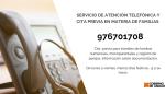 La Dirección General de Igualdad y Familias estrena servicio de cita previa por teléfono para los trámites de familia numerosa, monoparental y registro de parejas estables no casadas