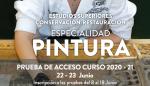 La Escuela de Conservación y Restauración de Huesca abre el periodo de inscripción para las pruebas de acceso