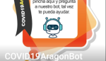 (VIERNES 3 A LAS 9:00 )ITAINNOVA pone en en marcha COVID19AragonBot en Telegram, el bot del Gobierno de Aragón que responde a las dudas de los ciudadanos sobre el coronavirus.