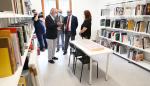 El Presidente de Aragón visita la ampliación del colegio de Aínsa, en el que se han invertido 700.000 euros, y el nuevo Centro de Arte Contemporáneo