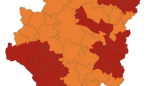 Alerta roja de peligro de incendios forestales en zonas de las tres provincias de Aragón