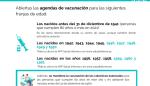 Abiertas las citaciones para la vacuna contra el COVID-19 para los nacidos en 1949 y 1950