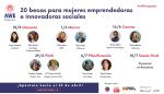 Ponentes de nivel con amplia experiencia en el mundo del emprendimiento compartirán sus conocimientos con las seleccionadas para participar en el Programa AWE