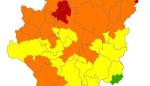 Alerta roja por peligro de incendios en Muela de Zuera, Pirineo  Occidental, Prepirineo Occidental y Oriental y Somontano Occidental