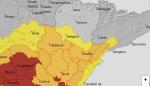 ACTUALIZACIÓN Aviso naranja por nevadas para hoy en el centro y sur de Aragón y amarillo en la Ribera del Ebro