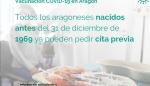 Abiertas las citaciones para la vacuna contra el COVID-19 para los nacidos en 1968 y 1969