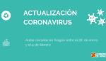 Cerradas 65 aulas en 46 centros educativos de Aragón por casos de coronavirus esta semana