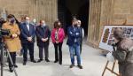 Visita a las obras de rehabilitación de la Iglesia de San Francisco en Teruel