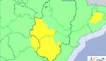 Aviso amarillo por temperaturas mínimas en Ibérica zaragozana, Albarracín, Jiloca, Gúdar y Maestrazgo