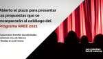 Abierto el plazo para presentar las propuestas de espectáculos de artes escénicas y de música que se incorporan al catálogo del Programa RAEE 2021