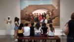 Los alumnos de cinco centros educativos aragoneses siguen la pista de Goya en el Museo del Prado