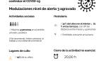 Un decreto-ley establece los confinamientos y territorios en nivel 3 agravado que regirán en Aragón a partir del domingo