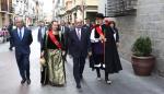 El Presidente de Aragón celebra en Jaca la festividad del primer viernes de mayo que "nos remite al origen del Reino de Aragón"