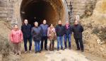 Primeras inversiones en el Camino Natural Vía Verde de Ojos Negros para mejorar la seguridad en los túneles
