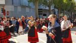 Marta Gastón en la celebración del Primer Viernes de Mayo en Jaca