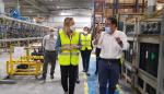 Visita a la empresa Magna Automotive en Pedrola