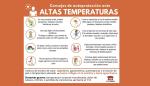 Recomendaciones ante las altas temperaturas