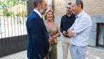 El presidente Javier Lambán visita el fin de obras de la residencia de estudiantes Baltasar Gracián del IAJ