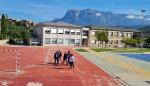 El consejero de Educación, Felipe Faci, visita el CEIP Asunción Pañart, en Aínsa