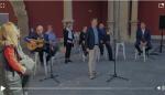 Acto de apoyo a la candidatura de la Jota en el Museo de Zaragoza