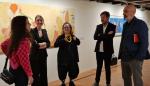 Inauguración de la exposición 'Confluencias' en el Museo Juan Cabré de Calaceite