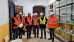 Felipe Faci visita las obras del CRIET de Alcorisa