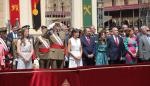 El Presidente de Aragón, Javier Lambán, en la entrega de Reales Despachos en la Academia General Militar de Zaragoza, que ha presidido su Majestad el Rey