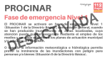 Desactivado el nivel 1 de la fase de Emergencia del Plan Especial de Protección Civil ante el Riesgo de Inundaciones