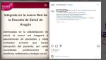 La Escuela de Salud ha estrenado cuenta en Instagram.