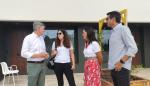 La consejera Carmen Susín ha recorrido las instalaciones de la Fundación Valentia este martes