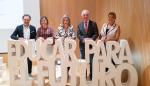 Patio Infanta. Claudia Pérez Forniés inaugura el programa 'Educar para el Futuro' de la Fundación Ibercaja