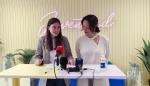 Cristina Navarro,  gerente del IAJ, y la consejera Carmen Susín, en la rueda de prensa