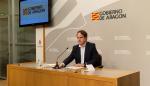 Bermúdez de Castro, en la imagen, durante la rueda de prensa en la que abordó, además, la propuesta de financiación autonómica de la Generalidad de Cataluña.