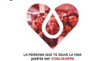 Campaña de promoción de donación de sangre