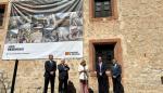 Tomasa Hernández en la presentación de los Paisajes Amurallados de Albarracín.