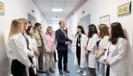 El Coronel Director del Hospital General de la Defensa de Zaragoza, Alfredo Buisán, y el consejero de Sanidad del Gobierno de Aragón, José Luis Bancalero Flores, visitan la nueva Unidad de Salud Mental Infanto Juvenil del sector sanitario Zaragoza II, pue